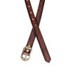 Handcrafted Genuine Leather Belt with Embossed Fantasy Design