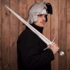15th Century German Sallet Steel Helmet with Padded Liner 16 gauge