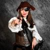 Raiding Pirate Genuine Leather Eye Patch