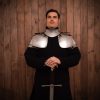 Renaissance Knightly Pauldrons 16 gauge