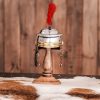 Decorative Roman Centurion Mini Helmet with Wooden Stand