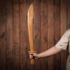 Handcrafted Cutlass Wooden Sword Ethically Sourced Wood