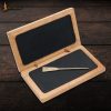 Roman Wax Tablet with Pure Brass Stylus Functional Wooden Accessory