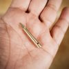 Solid Brass Aiglets with Bodkin Tips Set of 10