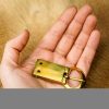 Gorgeous Pure Solid Brass Belt Buckle Fully Functional Belt Accessory