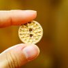Medieval Horn Buttons Set of 5 Handcrafted Genuine Buffalo Horn