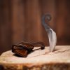 Viking Feasting Hand Forged Knife with Genuine Leather Sheath