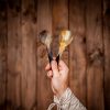 Medieval Viking Genuine Horn Spoon Set of 2 Functional Horn Accessory