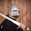Medieval Hounskull Pigface Bascinet