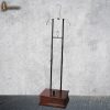 Full Armour Display Steel Stand Hardwood Base Medieval Décor
