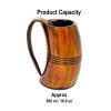 Medieval Viking Horn Tankard Beer Mug Handcrafted Genuine Ox Horn