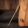 Roman Wax Tablet with Pure Brass Stylus Functional Wooden Accessory