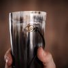 Blowing Horn / pibole / Hunting Call Genuine Ox Horn with Brass Mouthpiece