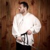 Medieval Sword Hanging Paired Belts Crafted from Genuine Leather