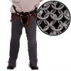Round Ring Chainmail Leggings Chausses Hoses, Riveted, ID 10 mm, Aluminium