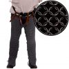 Round Ring Chainmail Leggings Chausses Hoses, Butted, ID 9 mm, Natural
