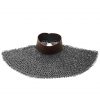 Round Ring Chainmail Aventail, Riveted and Alternating, ID 9mm, Natural