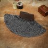 Round Ring Chainmail Aventail, Riveted and Alternating, ID 9mm, Natural