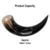 Medieval Viking Large Drinking Horn Handcrafted Genuine Ox Horn