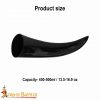 Viking Genuine Drinking Horn Medium Handcrafted Genuine Ox Horn