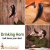 Viking Genuine Drinking Horn Small Handcrafted Genuine Ox Horn