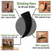 Viking Genuine Drinking Horn Small Handcrafted Genuine Ox Horn