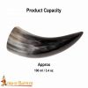 Medieval Viking Drinking Shot Horns Set of 3 Handcrafted Genuine Ox Horn
