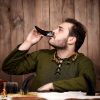 Medieval Viking Drinking Shot Horns Set of 3 Handcrafted Genuine Ox Horn