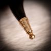 Medieval Viking Drinking Ox Horn with Pure Brass Fittings Genuine Ox Horn