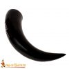 Drinking Ox Horn with Engraved Nordic Design Handcrafted Genuine Ox Horn