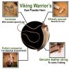 Viking Warrior Gun Powder Horn Handcrafted Genuine Horn Accessory
