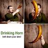 Drinking Horn with Brilliant Finish Handcrafted Genuine Ox Horn