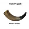The Raiding Pirate Drinking Horn Handcrafted from Genuine Ox Horn