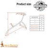 Medieval Horn Stand Hand Forged Iron Stand for Drinking Horns