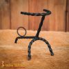 Medieval Horn Stand Hand Forged Iron Stand for Drinking Horns