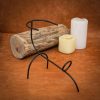 Hand Forged Drinking Horn Stand
