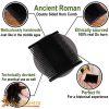 Roman Dual Sided Horn Comb Handcrafted Genuine Ox Horn