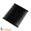 Roman Dual Sided Horn Comb Handcrafted Genuine Ox Horn