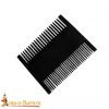 Roman Dual Sided Horn Comb Handcrafted Genuine Ox Horn