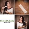Medieval Authentic Bone Comb Handcrafted Genuine Bone Accessory