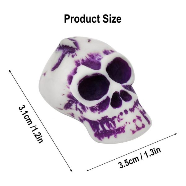 Mini Decorative Skulls Set of Six