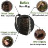Medieval Viking Horn Tankard Beer Mug Handcrafted Genuine Buffalo Horn