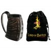 Medieval Viking Horn Tankard Beer Mug Handcrafted Genuine Buffalo Horn