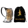 Medieval Viking Horn Tankard Beer Mug Handcrafted Genuine Ox Horn