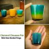Medieval Horn Flamboyant Colorful Shot Glasses Handmade Authentic Ox Horn