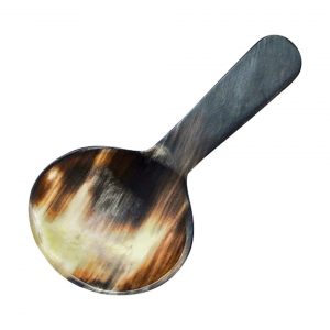 Viking Horn Spoon Hand-Carved Ethically Sourced Ox Horn
