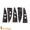 Genuine Spiral Horn Toggles Set of 5