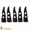 Handcrafted Genuine Horn Toggles Set of 5