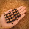 Handcrafted Genuine Horn Toggles Set of 5