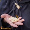 Handcrafted Genuine Bone Toggles Set of 5